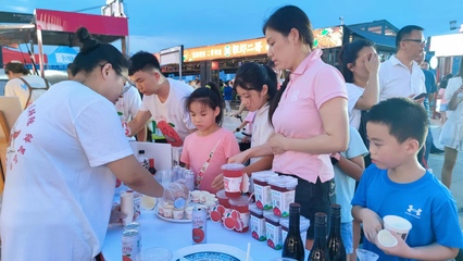 相约长沙 靖州杨梅“牵手”樟树港辣椒，地推活动“红火”开场